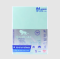 กระดาษการ์ดหอม ขนาด A4 เคลือบมุก (P100) ตราสิงห์